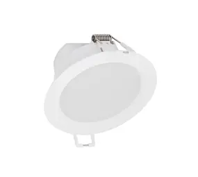 Ledvance LED downlight IP44 90mm 4W - Hvid - Vandtæt og atmosfærisk belysning, valgfri lystemperatur