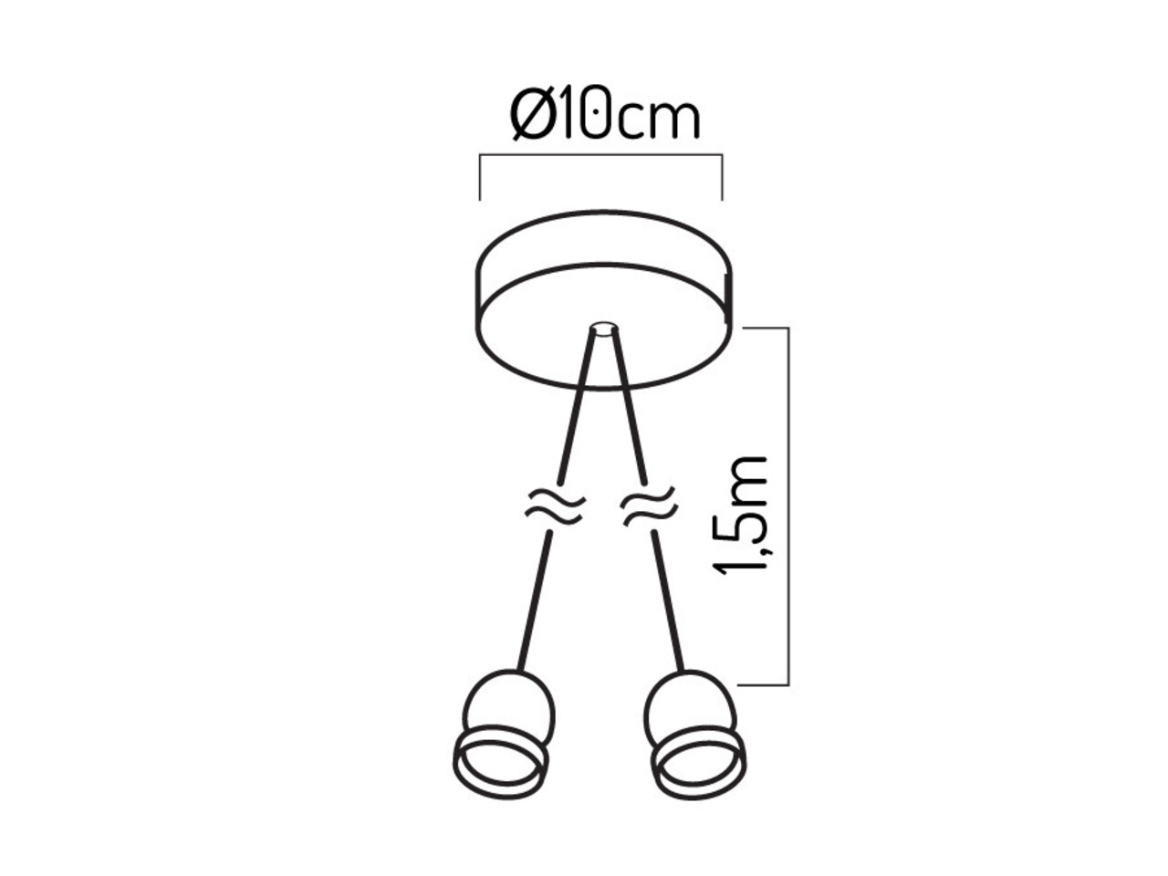 LED line LED line® Jute pendel 1,5 meter til 2xE27 LED line LED line® Jute pendel 1,5 meter til 2xE27