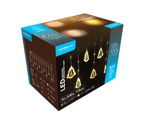Modee Lighting LED-juledekoration - 110 LED'er - 3 meter - varm hvid - med adapter - IP44 vandtæt Modee Lighting LED-juledekoration - 110 LED'er - 3 meter - varm hvid - med adapter - IP44 vandtæt