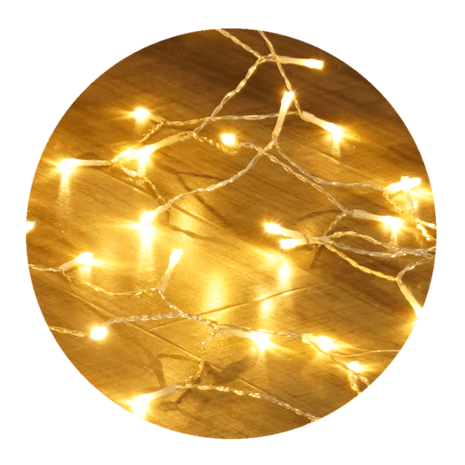 Modee Lighting LED-juledekoration til vindue - 192 LED'er - 3 x 2 meter - varm hvid - med adapter Modee Lighting LED-juledekoration til vindue - 192 LED'er - 3 x 2 meter - varm hvid - med adapter