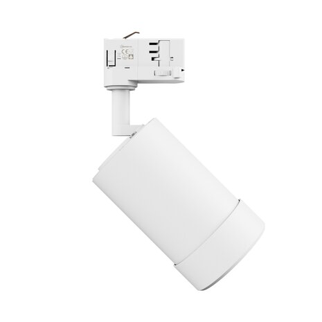 Spectrum LED Railspot PAVA BASIC - 20W - CCT 3000K/4000K/6000K - 111 lm/W - 20-45° Beam - IP20 - RA80 | 84x136x185mm - Hvid - 3-faset Spectrum LED Railspot PAVA BASIC - 20W - CCT 3000K/4000K/6000K - 111 lm/W - 20-45° Beam - IP20 - RA80 | 84x136x185mm - Hvid - 3-faset