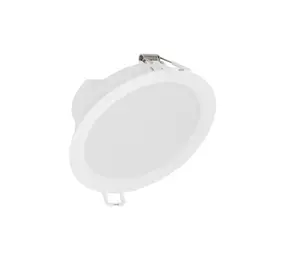 Ledvance LED downlight IP44 115mm 8W - Hvid | Vandtæt og atmosfærisk belysning, lys farve valgfri