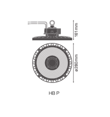 Ledvance LED Highbay DALI - 75W 13275Lm - 4000K 840 Cool White | DALI2 Dæmpbar - UGR19 - 7 års garanti Ledvance LED Highbay DALI - 75W 13275Lm - 4000K 840 Cool White | DALI2 Dæmpbar - UGR19 - 7 års garanti