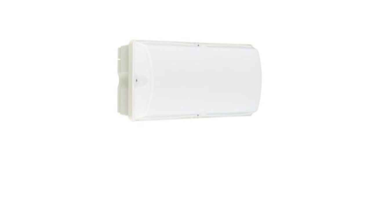 Philips LED Security Ledinaire WL055V Hvid 6W 600lm - 830 Varm Hvid | 374x150mm - IP65 - Bevægelsessensor Philips LED Security Ledinaire WL055V Hvid 6W 600lm - 830 Varm Hvid | 374x150mm - IP65 - Bevægelsessensor