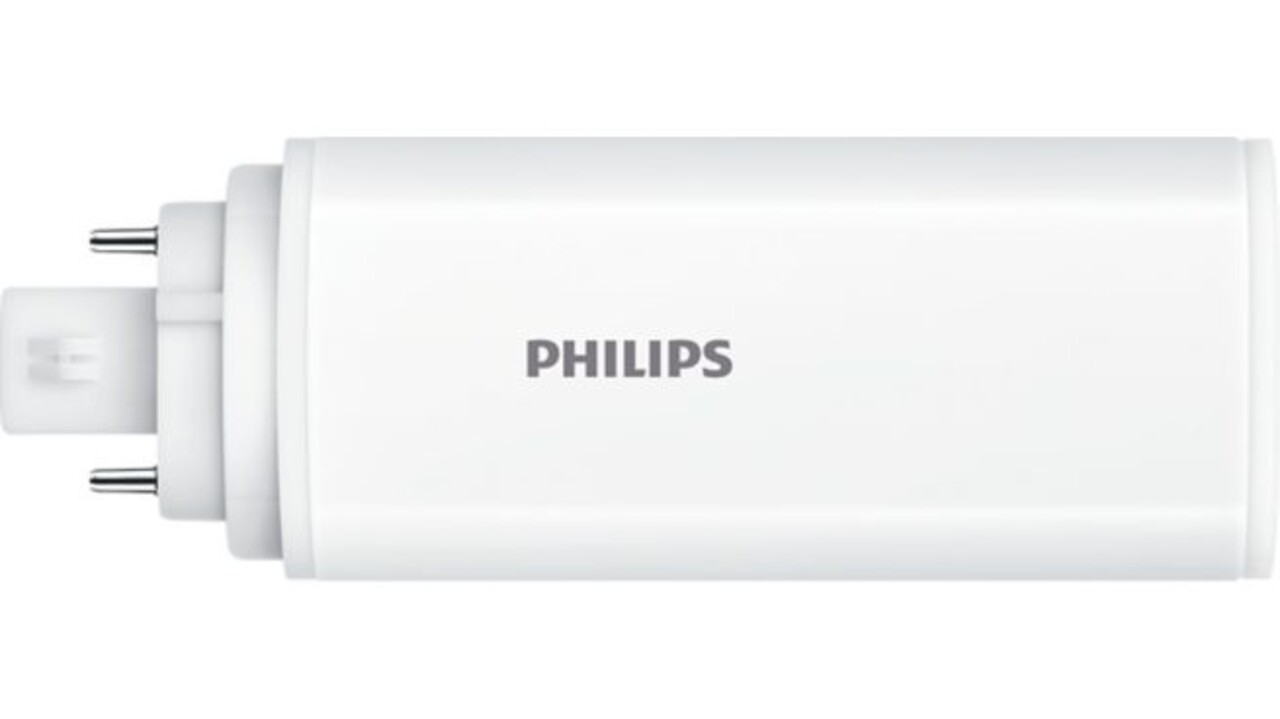 Philips CorePro PL-T LED-lampe HF 6,5W - 830 Varm hvid | Erstatter 18W Philips CorePro PL-T LED-lampe HF 6,5W - 830 Varm hvid | Erstatter 18W