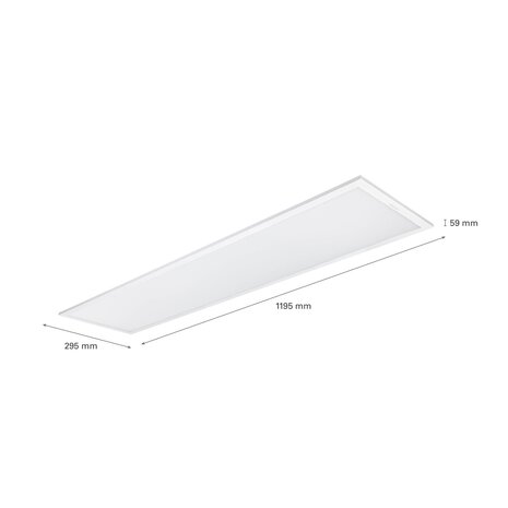 MAZDA LED Panel 120x30cm – Backlit Plus G2 RC009B – 28W 3400Lm – 4000K 840 Neutralhvid | UGR23 Opal Hvid – 2 Års Garanti MAZDA LED Panel 120x30cm – Backlit Plus G2 RC009B – 28W 3400Lm – 4000K 840 Neutralhvid | UGR23 Opal Hvid – 2 Års Garanti
