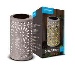 Modee LED Solcellelampe - 3000K Varm hvid - 18x10cm - LT009 Modee LED Solcellelampe - 3000K Varm hvid - 18x10cm - LT009