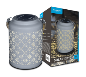 Modee LED Solcellelampe - 3000K Varm hvid - 26x17x17cm - LT005W Modee LED Solcellelampe - 3000K Varm hvid - 26x17x17cm - LT005W