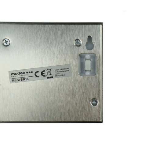 Modee LED Solcelle Væglampe - 6000K Dagslys - WS108 - 2 stk. Modee LED Solcelle Væglampe - 6000K Dagslys - WS108 - 2 stk.