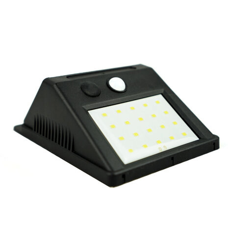 Modee LED Solcelle Væglampe med bevægelsessensor - 6000K Dagslys - WS105 Modee LED Solcelle Væglampe med bevægelsessensor - 6000K Dagslys - WS105