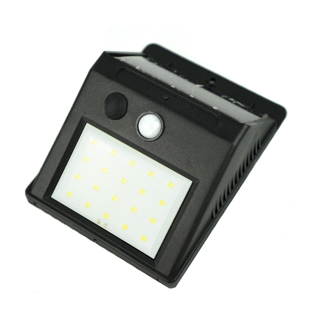 Modee LED Solcelle Væglampe med bevægelsessensor - 6000K Dagslys - WS105