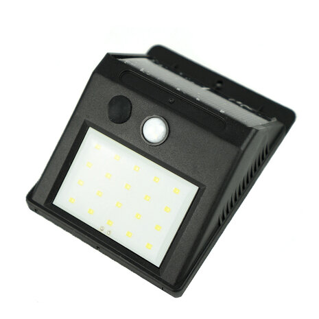 Modee LED Solcelle Væglampe med bevægelsessensor - 6000K Dagslys - WS105 Modee LED Solcelle Væglampe med bevægelsessensor - 6000K Dagslys - WS105