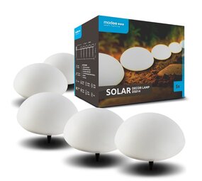 Modee LED Solcellelampe - 3000K Varm hvid - DS014 Modee LED Solcellelampe - 3000K Varm hvid - DS014