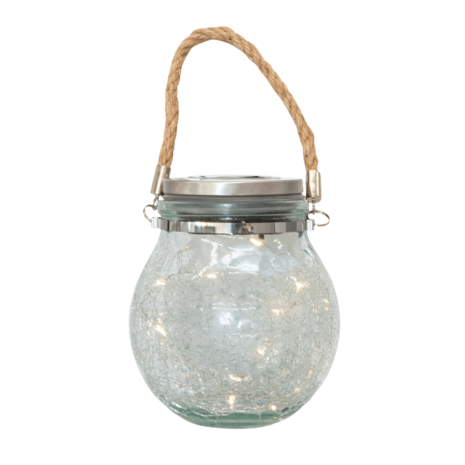 Modee LED Solcellelampe - 3000K Varm hvid - 14x12cm - LT012 Modee LED Solcellelampe - 3000K Varm hvid - 14x12cm - LT012