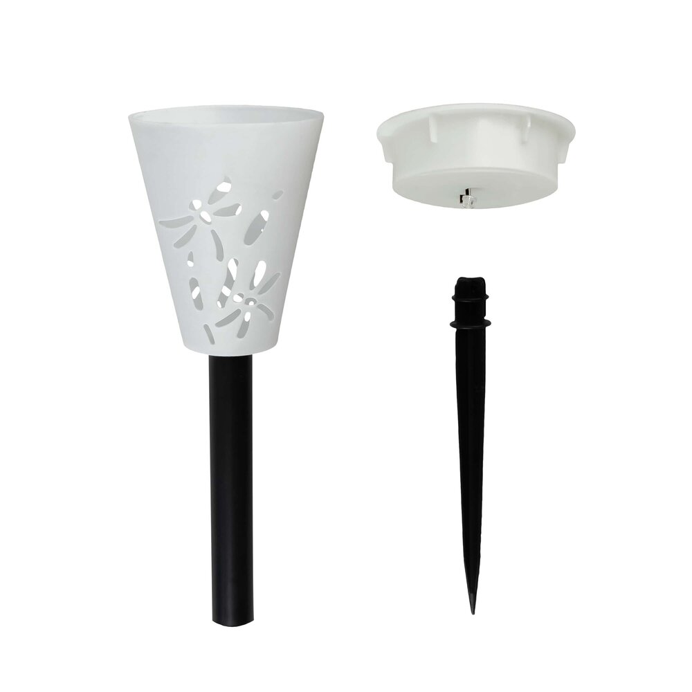 Modee LED Solcellelampe - 3000K Varm hvid - 35cm - GS023 Modee LED Solcellelampe - 3000K Varm hvid - 35cm - GS023