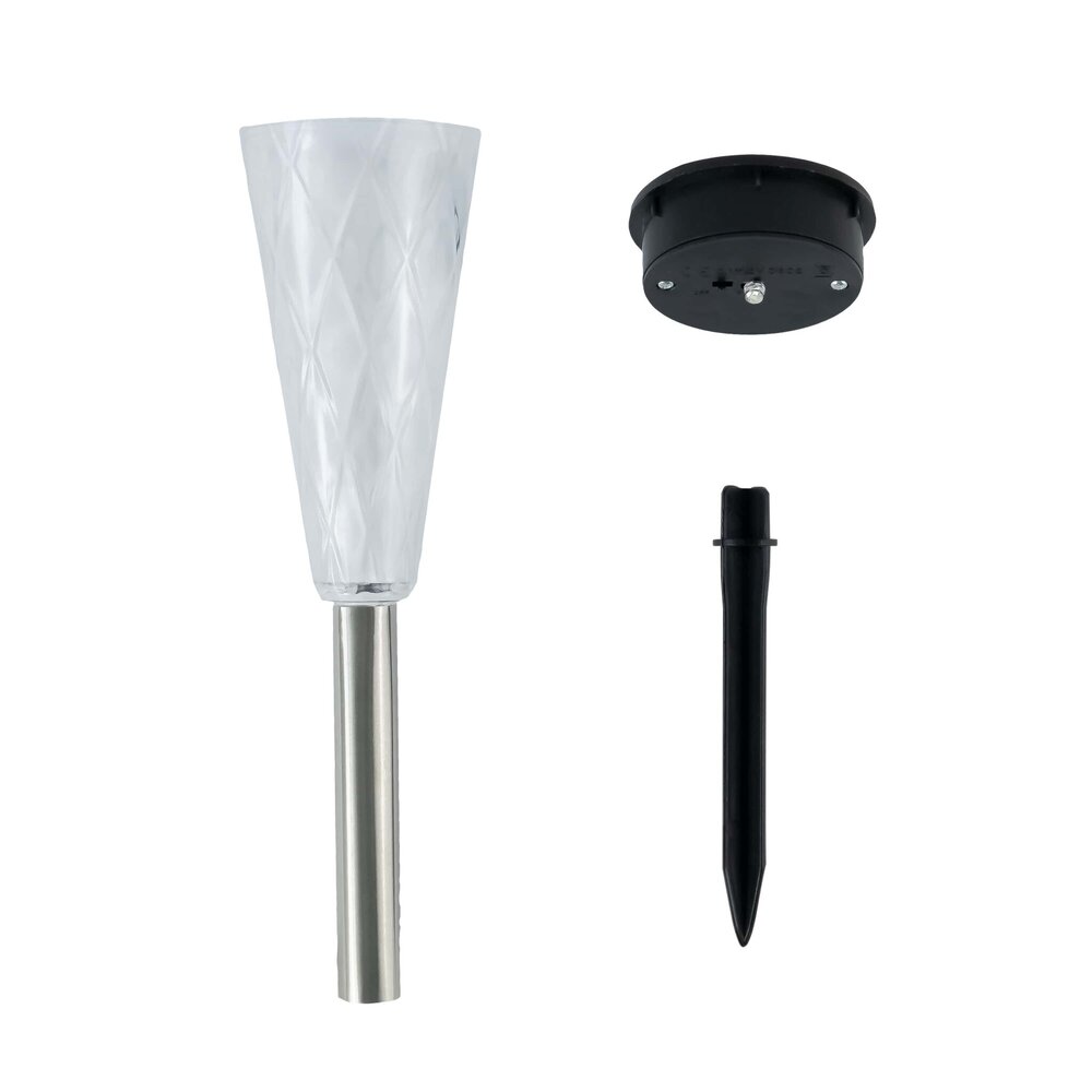 Modee LED Solcellelampe - 9000K Kold hvid - 35cm - GS020 Modee LED Solcellelampe - 9000K Kold hvid - 35cm - GS020