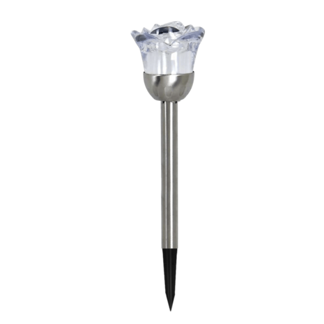 Modee LED Solcellelampe - RGB Multifarve - 37cm - GS015 Modee LED Solcellelampe - RGB Multifarve - 37cm - GS015