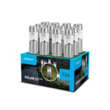 Modee LED Solcellelampe - 10000K Kold hvid - 28cm - GS012 Modee LED Solcellelampe - 10000K Kold hvid - 28cm - GS012