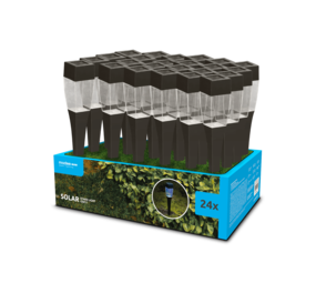 Modee LED Solcellelampe - 10000K Kold hvid - 38cm - GS011 Modee LED Solcellelampe - 10000K Kold hvid - 38cm - GS011