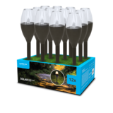 Modee LED Solcellelampe - 1800K Ekstra varm hvid - 39cm - GS009