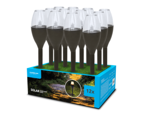 Modee LED Solcellelampe - 1800K Ekstra varm hvid - 39cm - GS009 Modee LED Solcellelampe - 1800K Ekstra varm hvid - 39cm - GS009