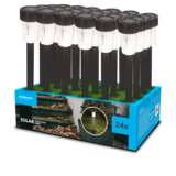 Modee LED Solcellelampe - 10000K Kold hvid - 31cm - GS002 Modee LED Solcellelampe - 10000K Kold hvid - 31cm - GS002