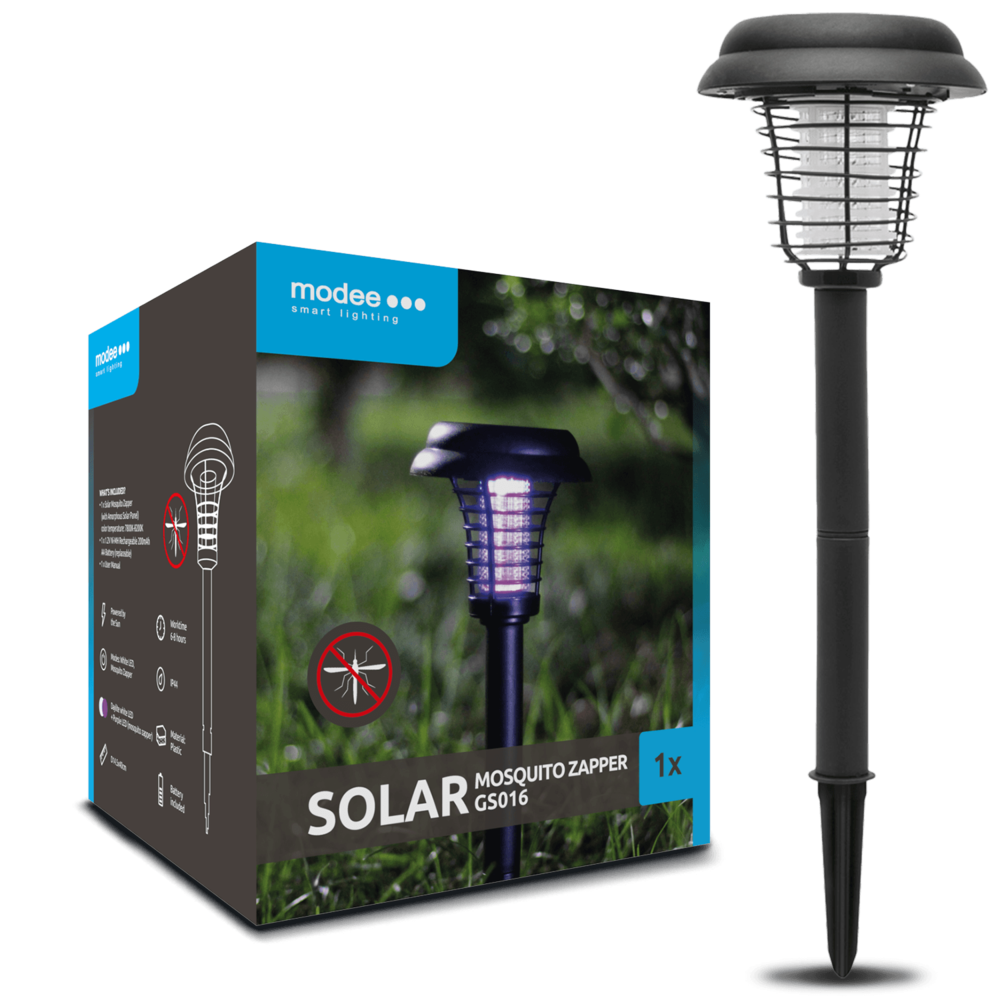 Modee LED Solcelle myggeafskrækker - 40cm - GS016