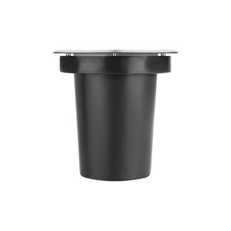 LEDIN LED-jordspot - GU10 - Indbygning - IP67 - 230V - 110mm - Vandtæt jordspot, aluminiumhus, maks. 35W, IK09-beskyttelse, velegnet til have og indkørsel