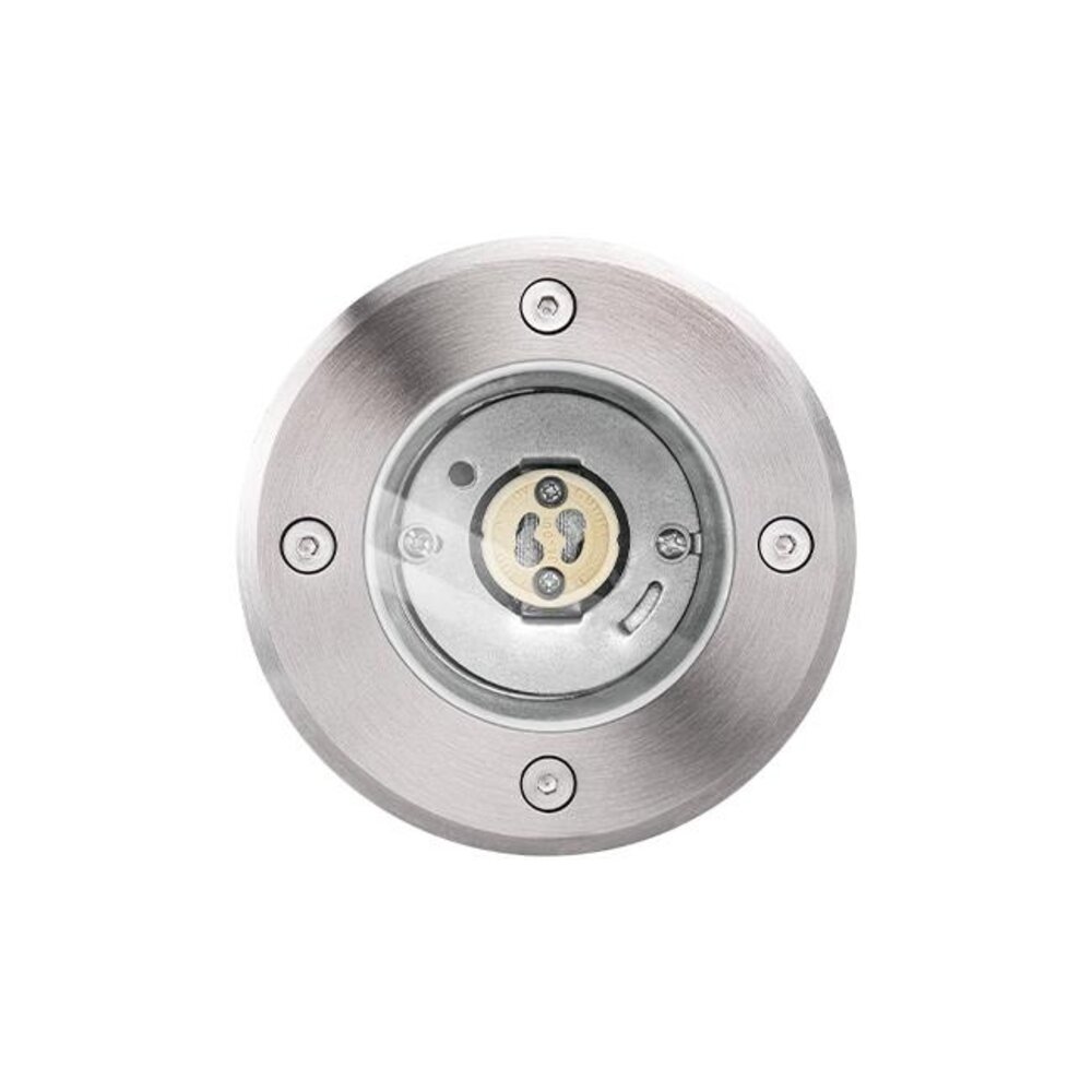 Miboxer LED-jordspot - GU10 - Indbygning - IP67 - 230V - 110mm - Vandtæt jordspot, aluminiumhus, maks. 35W, IK09-beskyttelse, velegnet til have og indkørsel