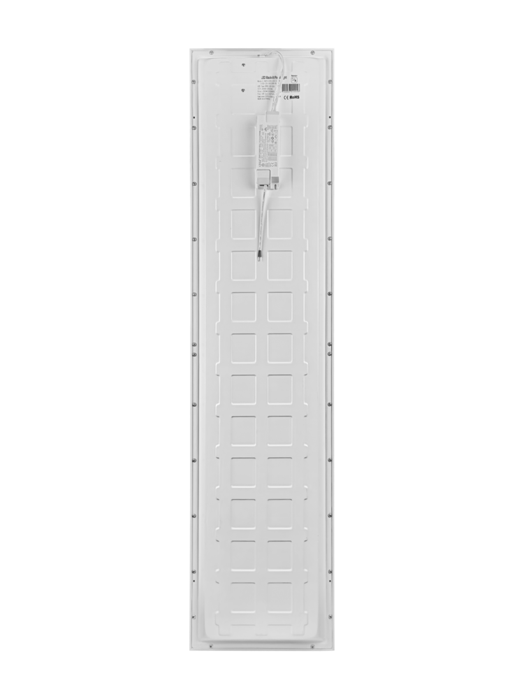 LCB LED LED Panel backlit – Indbygget sensor – 36W 3960Lm – 4000K 840 Køligt hvidt | 120x30cm – MV Sensor – UGR22 Opal – 5 års garanti