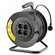 Technik Kabelrulle 50m - 4-vejs med beskyttende jord - 3x1,5mm2 - sort Technik Kabelrulle 50m - 4-vejs med beskyttende jord - 3x1,5mm2 - sort