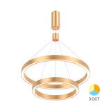 Brayton CEILING LIGHT 65W ROND GOUD 3IN1 DIMBAAR Brayton CEILING LIGHT 65W ROND GOUD 3IN1 DIMBAAR