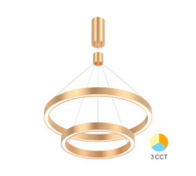 Brayton CEILING LIGHT 65W ROND GOUD 3IN1 DIMBAAR