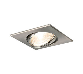 Brayton LED downlight nikkel firkantet - Udskæring 75mm - Udvendig størrelse 84mm - ekskl. lyskilde Brayton LED downlight nikkel firkantet - Udskæring 75mm - Udvendig størrelse 84mm - ekskl. lyskilde