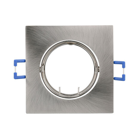 Brayton LED downlight nikkel firkantet - Udskæring 75mm - Udvendig størrelse 84mm - ekskl. lyskilde Brayton LED downlight nikkel firkantet - Udskæring 75mm - Udvendig størrelse 84mm - ekskl. lyskilde