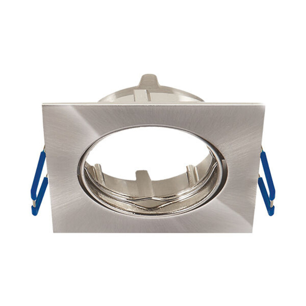 Brayton LED downlight nikkel firkantet - Udskæring 75mm - Udvendig størrelse 84mm - ekskl. lyskilde Brayton LED downlight nikkel firkantet - Udskæring 75mm - Udvendig størrelse 84mm - ekskl. lyskilde