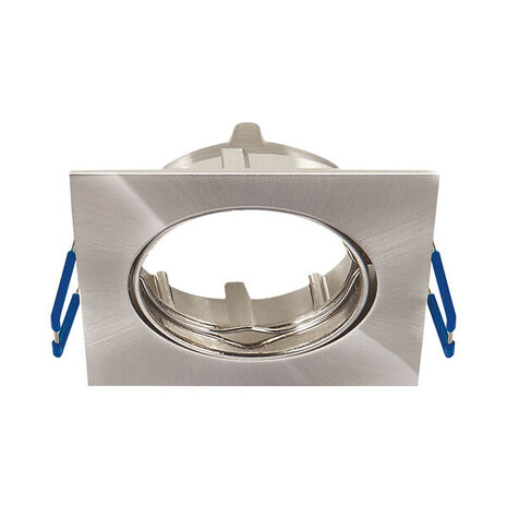 Brayton LED downlight nikkel firkantet - Udskæring 75mm - Udvendig størrelse 84mm - ekskl. lyskilde Brayton LED downlight nikkel firkantet - Udskæring 75mm - Udvendig størrelse 84mm - ekskl. lyskilde