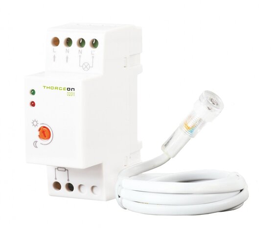 Lampa.lv Skumringssensor 300W Maks. koblingseffekt 1200W IP65 DIN THORGEON