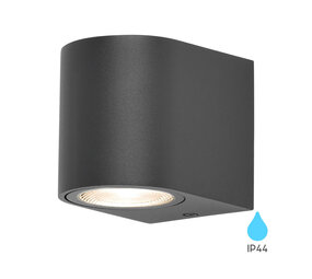 Braytron LED væglampe udvendig - GU10 armatur - IP54 - Ekskl. lyskilde - Sort Braytron LED væglampe udvendig - GU10 armatur - IP54 - Ekskl. lyskilde - Sort