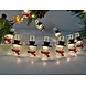 Modee Julelyskæde Snemand med LED Klemmer - 1,2 Meter - 10 LED'er - Varm Hvid Modee Julelyskæde Snemand med LED Klemmer - 1,2 Meter - 10 LED'er - Varm Hvid