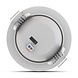Modee LED indbygningsspot - Hvid - 4W - 3CCT - 3000K/4000K/6500K - 480lm - IP44 - 80mm - Tiltbar - Dæmpbar | Savningsmål 68mm Modee LED indbygningsspot - Hvid - 4W - 3CCT - 3000K/4000K/6500K - 480lm - IP44 - 80mm - Tiltbar - Dæmpbar | Savningsmål 68mm