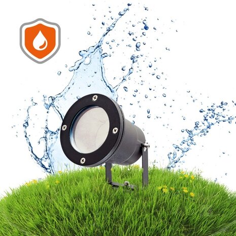 Kobi LED Havelampe på spyd - GU10-fatning IP65 Vandtæt - Eksklusiv LED pære