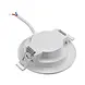 Aigostar LED forsænket spot Baggrundsbelyst - 3W erstatter 25-50W - 3000K Varm hvid