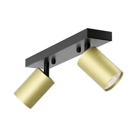 LED-loftspot Beta – 2x GU10-fatning – 300 x 120 mm – Guld LED-loftspot Beta – 2x GU10-fatning – 300 x 120 mm – Guld