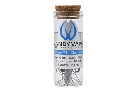 Vandy Vape Vandy Vape Prebuild KA1 Superfine MTL Fused Clapton Coil, 2,10 Ohm - P7 Fertigcoil von Vandy Vape