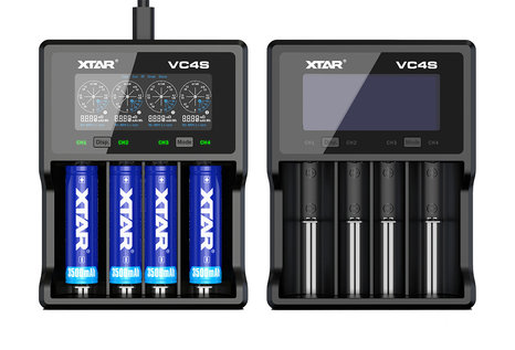 XTAR XTAR VC4S Li-Ion Ladegerät von XTAR