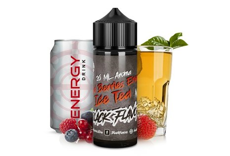 Black Flavors Wild Berries Engery Ice Tea Aroma von Black Flavors - Aroma zum Liquid Mischen mit einer Base