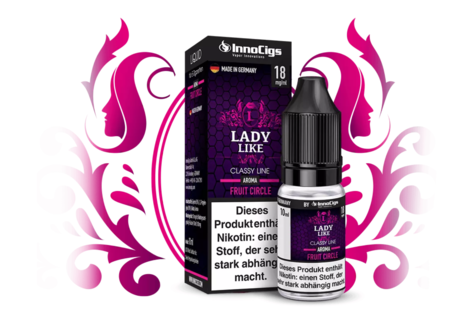 InnoCigs Lady Like Früchtemix Liquid von InnoCigs - Fertig Liquid für die elektrische Zigarette