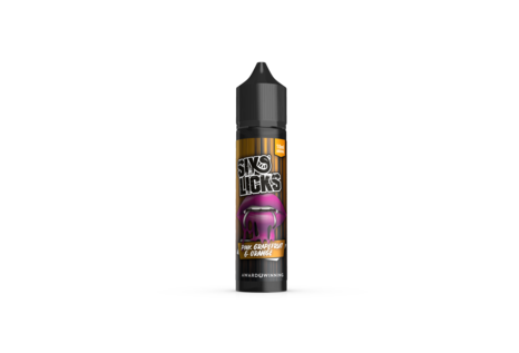 Six Licks Pink Grapefruit Orange Aroma von Six Licks - Aroma zum Liquid Mischen mit einer Base