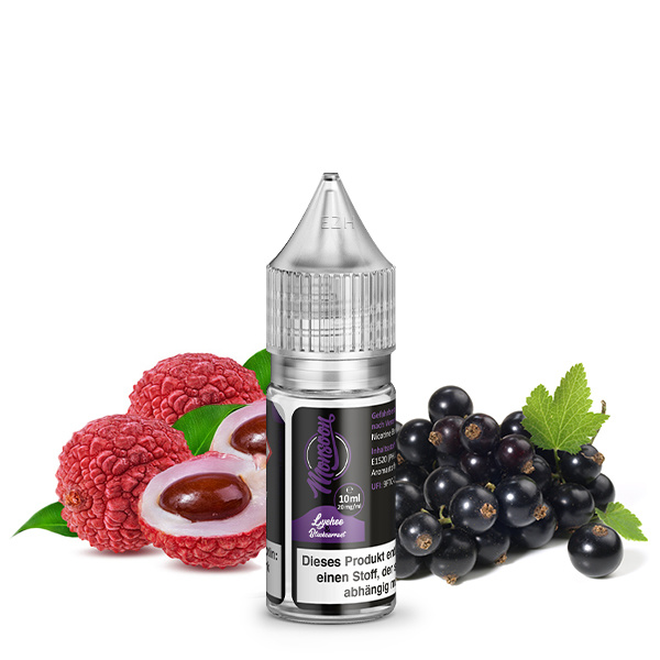 Lychee und Blackcurrant Nic-Salt Liquid von Monsoon - Dann lieber dampfen Lychee und Blackcurrant Nic-Salt Liquid von Monsoon - Dann lieber dampfen